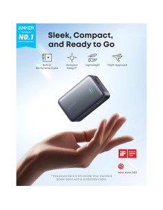 Banco de Poder Anker Nano 10,000mAh Carga Rápida 45W USB-C 2