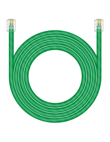 Cable de Datos RJ11 DSL NECABLES 7.62m Alta Velocidad CAT5E