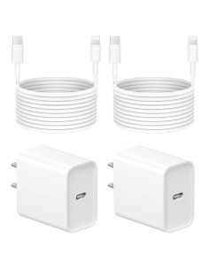 Cargador Rápido USB-C 20W Coreykin + 2 Cables 10FT