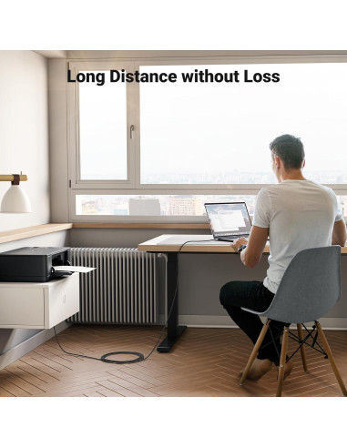 Cable USB B a USB C UGREEN 0.91 m para Impresora y MIDI