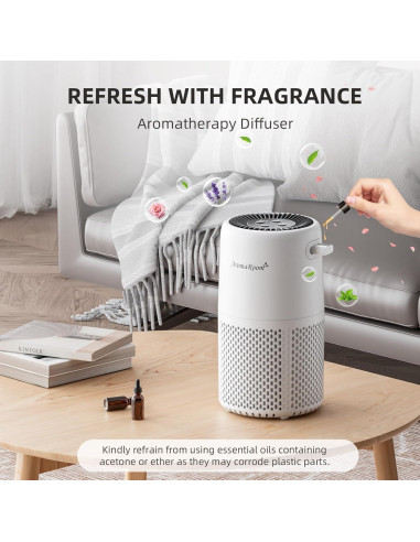 Purificador de Aire AromaRoom AP103-A HEPA H13 para Casa