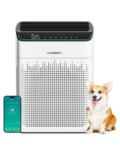 Purificador de Aire MORENTO MR5866 WiFi HEPA 157 m Blanco
