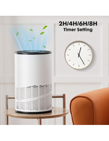 Purificador de Aire OLIXIS JHQ-D22-WT HEPA 111.5 m Blanco