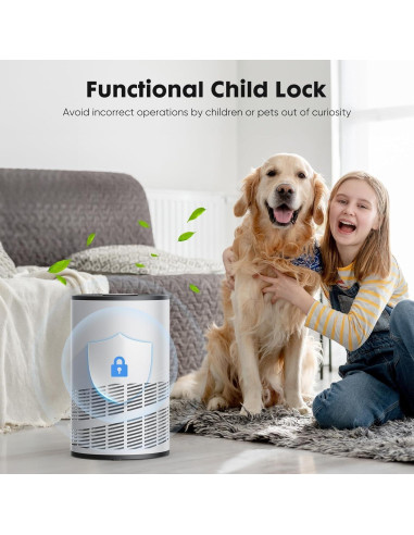 Purificador de Aire OLIXIS JHQ-D22-WT HEPA 111.5 m Blanco