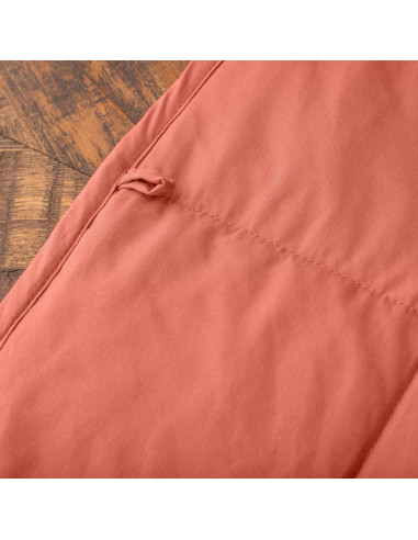 Manta Pesada de Algodón Superior 104x152 cm Rosa Oriental