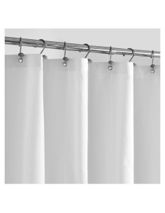 Cortina de Ducha Impermeable ALYVIA SPRING 72x72 cm Blanca