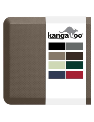KANGAROO Alfombrilla Ergonómica Antifatiga 70x24 cm Capuchino