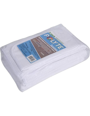 Conjunto de Toallas de Baño Microfibra POLYTE 6 Piezas 430 gsm