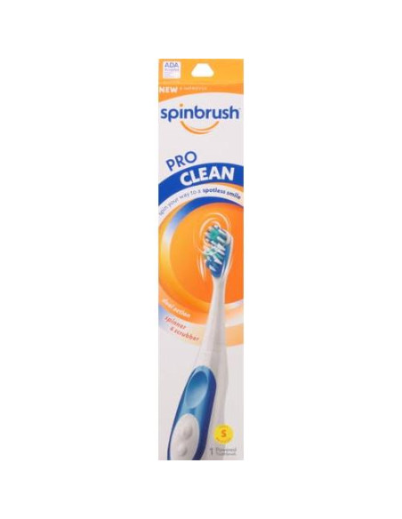 Cepillo de dientes eléctrico Spinbrush PRO CLEAN cerdas suaves