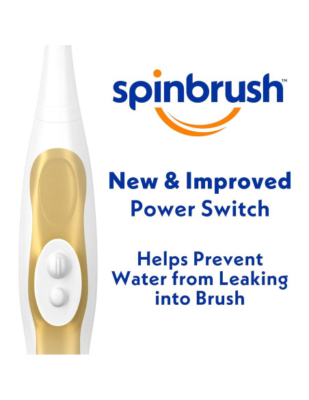 Cepillo de dientes eléctrico Spinbrush PRO CLEAN cerdas suaves