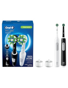 Cepillo de dientes eléctrico Oral-B Pro 1000 CrossAction, 2 unidades