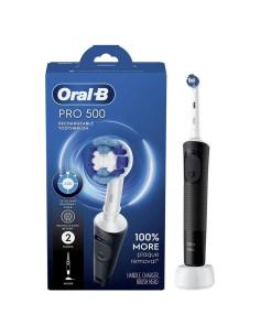 Cepillo de Dientes Eléctrico Oral-B Pro 500 Recargable Negro