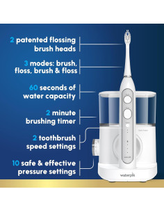 Cepillo de dientes eléctrico Waterpik Sonic-Fusion 2.0 Blanco 2