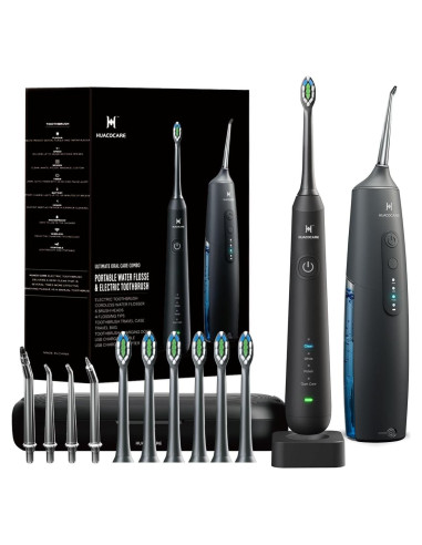 Kit de Limpieza Oral HUACO CARE H3 PLUS - Irrigador y Cepillo Eléctrico