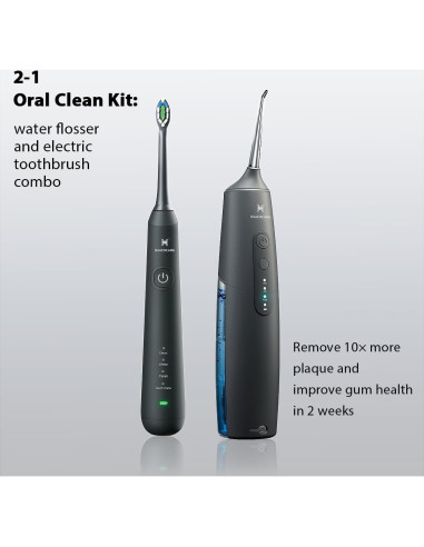 Kit de Limpieza Oral HUACO CARE H3 PLUS - Irrigador y Cepillo Eléctrico