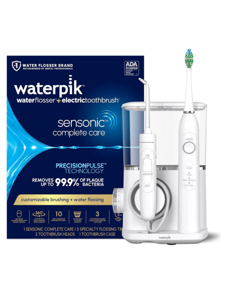 Irrigador Bucal y Cepillo Eléctrico Waterpik Sensonic CC-04