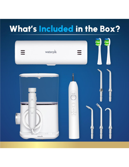 Irrigador Bucal y Cepillo Eléctrico Waterpik Sensonic CC-04