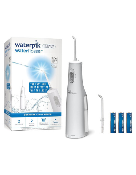 Hilo Dental Portátil Waterpik Cordless Express WF-02 Blanco Hilo Dental Portátil Waterpik Cordless Express WF-02 Blanco