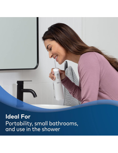 Hilo Dental Portátil Waterpik Cordless Express WF-02 Blanco