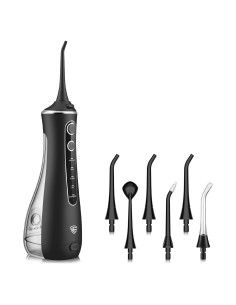 Irrigador Dental Inalámbrico LF TH2D4 Recargable IPX7 Negro