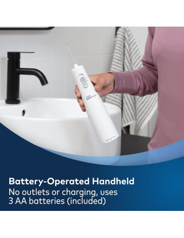 Hilo Dental Portátil Waterpik Cordless Express WF-02 Blanco