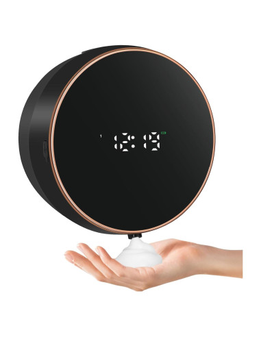 Dispensador Automático de Jabón Espuma Monstake 300ml Negro