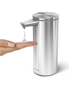 Dispensador de Jabón Líquido Simplehuman 266 ml Acero Inoxidable 2