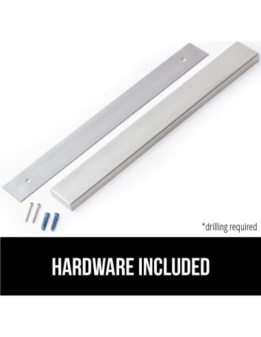 Soporte Magnético para Cuchillos Gorilla Grip 60 cm Acero Inoxidable