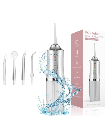 Irrigador Dental Inalámbrico Sucre Mist 3 Modos IPX7 220ML