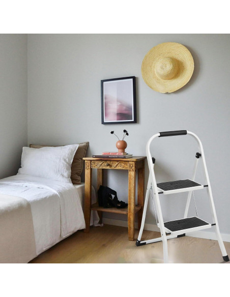 Escalera Simpli-Magic 2 Peldaños Antideslizante 150 kg