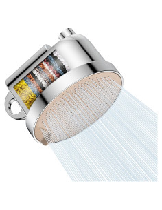 Cabezal de Ducha Filtrado MakeFit - Alta Presión 5 Modos Cromo