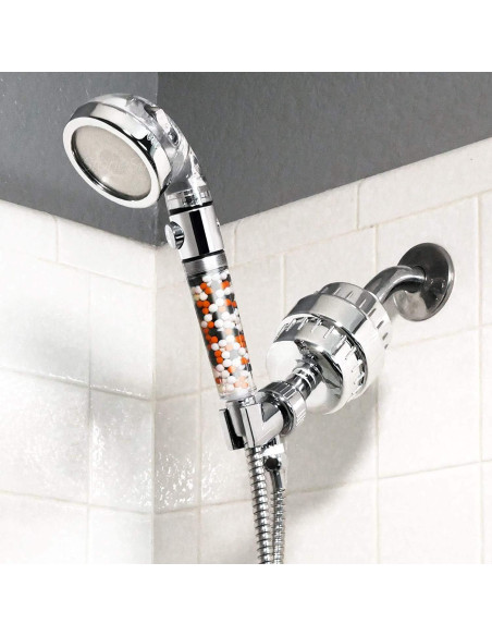 Cabezal de Ducha EcoPower StoneStream - Ahorra Agua y Mejora Calidad