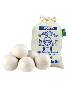 Bolas de Secado de Lana Otylzto 6-Pack Ecológicas XL