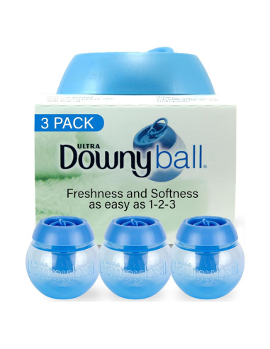 Bola dispensadora de suavizante Downy - 3 unidades
