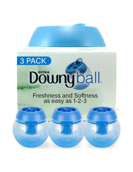 Bola dispensadora de suavizante Downy - 3 unidades