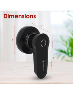 Afeitadora de Tela Smartek 687698 Portátil Automática Negra 2