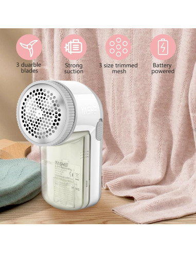 Quitapelusas Eléctrico YASHE Ae-003 para Ropa y Muebles