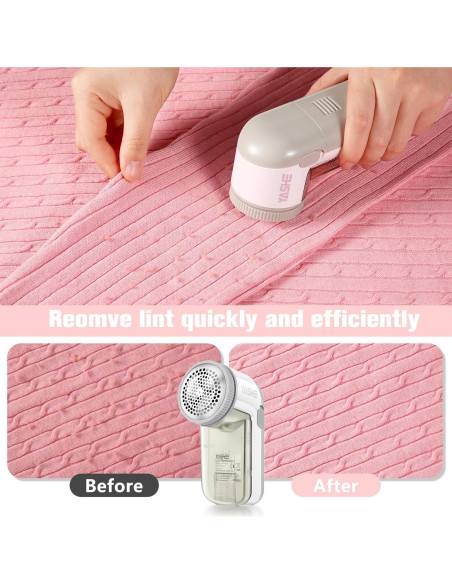 Quitapelusas Eléctrico YASHE Ae-003 para Ropa y Muebles