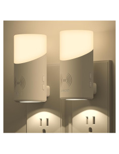 Luz Nocturna LED Lyridz Enchufable con Sensor de Movimiento 360