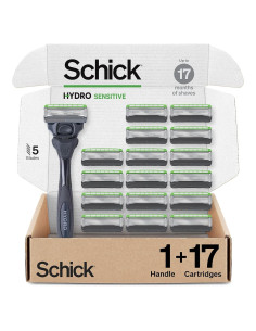 Maquinilla de afeitar Schick Hydro Sensitive + 17 recambios
