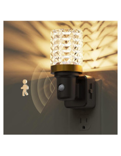 Luz Nocturna LOHAS con Sensor de Movimiento 0-100LM