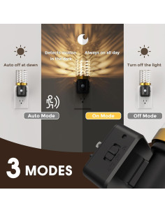 Luz Nocturna LOHAS con Sensor de Movimiento 0-100LM 2