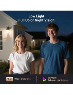 Cámara de Timbre de Video Inalámbrica ModeJump M20-V2 1080P 2