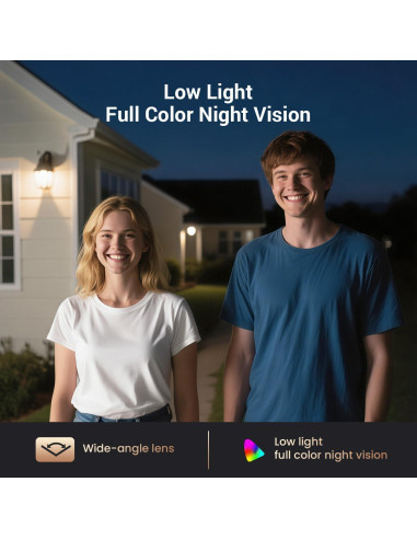 Cámara de Timbre de Video Inalámbrica ModeJump M20-V2 1080P