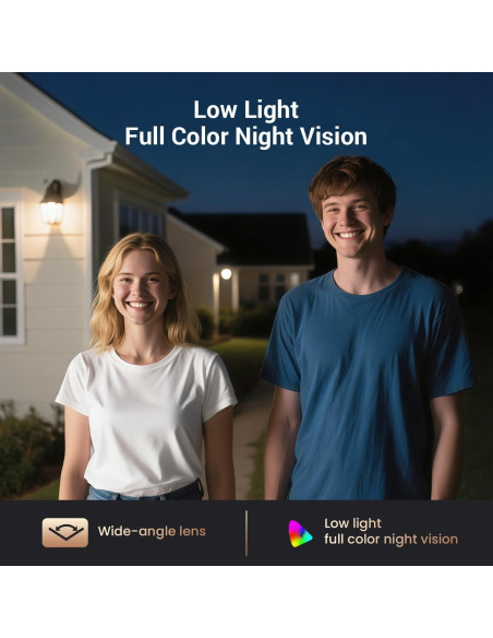 Cámara de Timbre de Video Inalámbrica ModeJump M20-V2 1080P