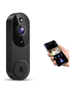 Cámara de Timbre de Video Inalámbrica LinkSear M20-V2 720p