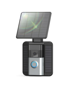 Cargador Solar QIBOX para Timbre Ring 3/4/Plus, 2.9W