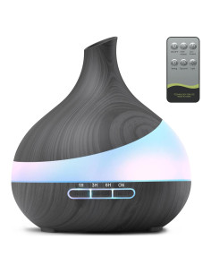 Difusor de Aceite Esencial HJTHJT 500ML Control Remoto LED