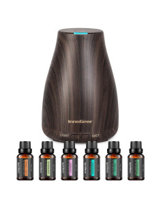 Difusor de Aceite Esencial InnoGear 100ml con 6 Aceites