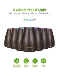 Difusor de Aceite Esencial InnoGear 100ml con 6 Aceites 2